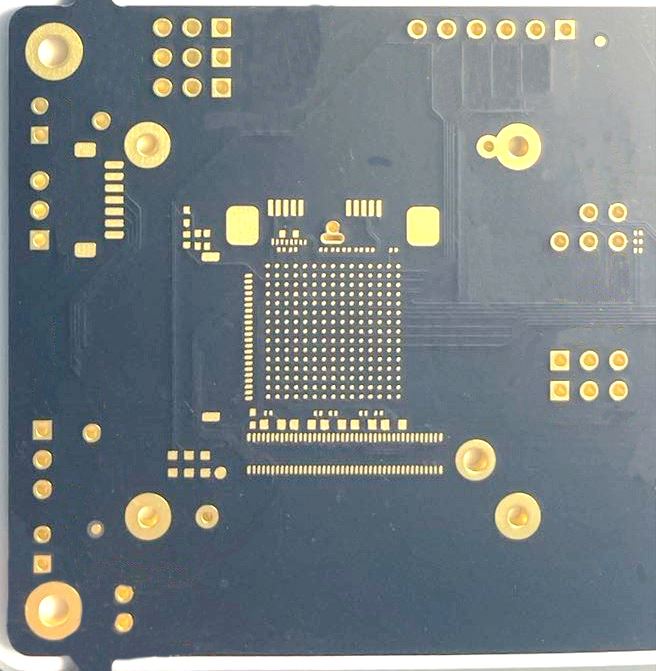 Placa PCB negra